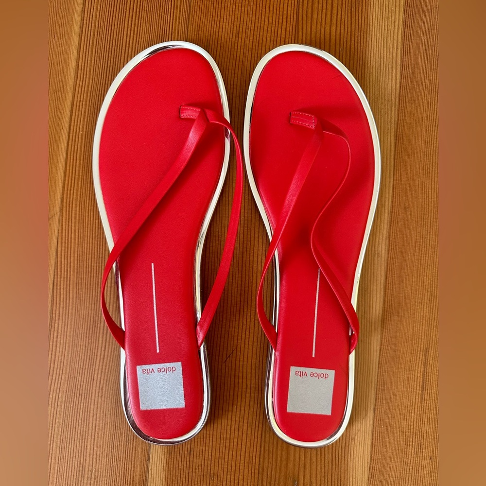 Red/pink Dolce Vita Sandals